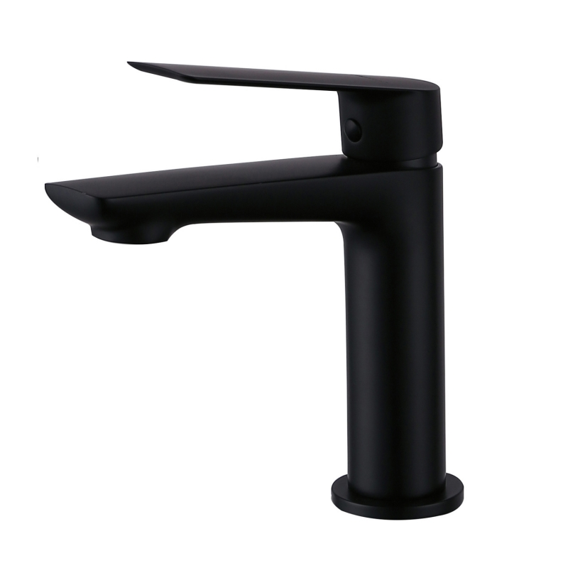 Bath faucet containing ceramic disc cartridge which helps reduce leaks and drips, saving water and offering sustainability. 